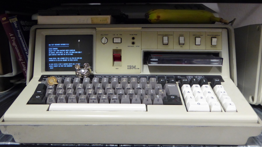 IBM 5100 Interface antiga