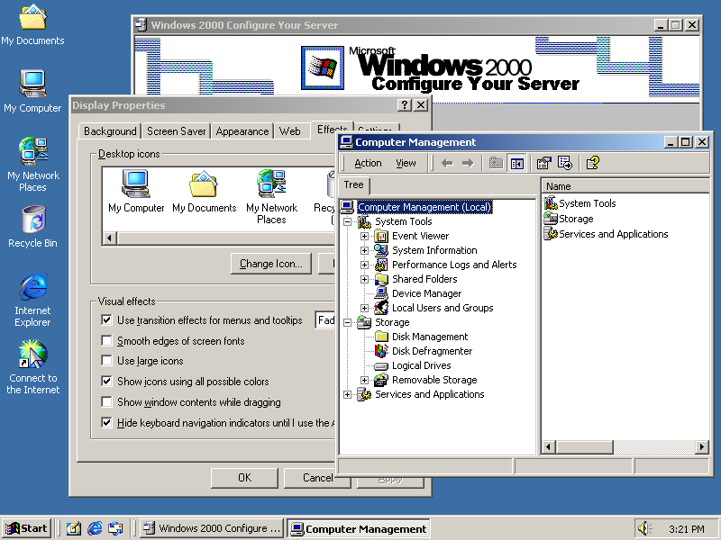 O que é UI: interface-windows-2000